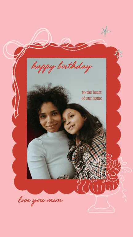 A collage made in PicCollage โ Custom Birthday Greetings