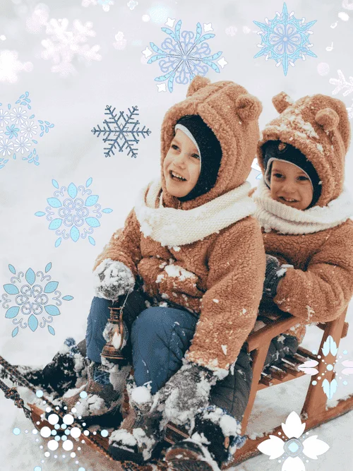 A collage made in PicCollage โ Holiday Cards That Wow